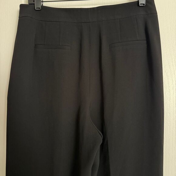 Lafayette 148 NY Finesse Crepe Dalton Pant 8 Black - Picture 5 of 8
